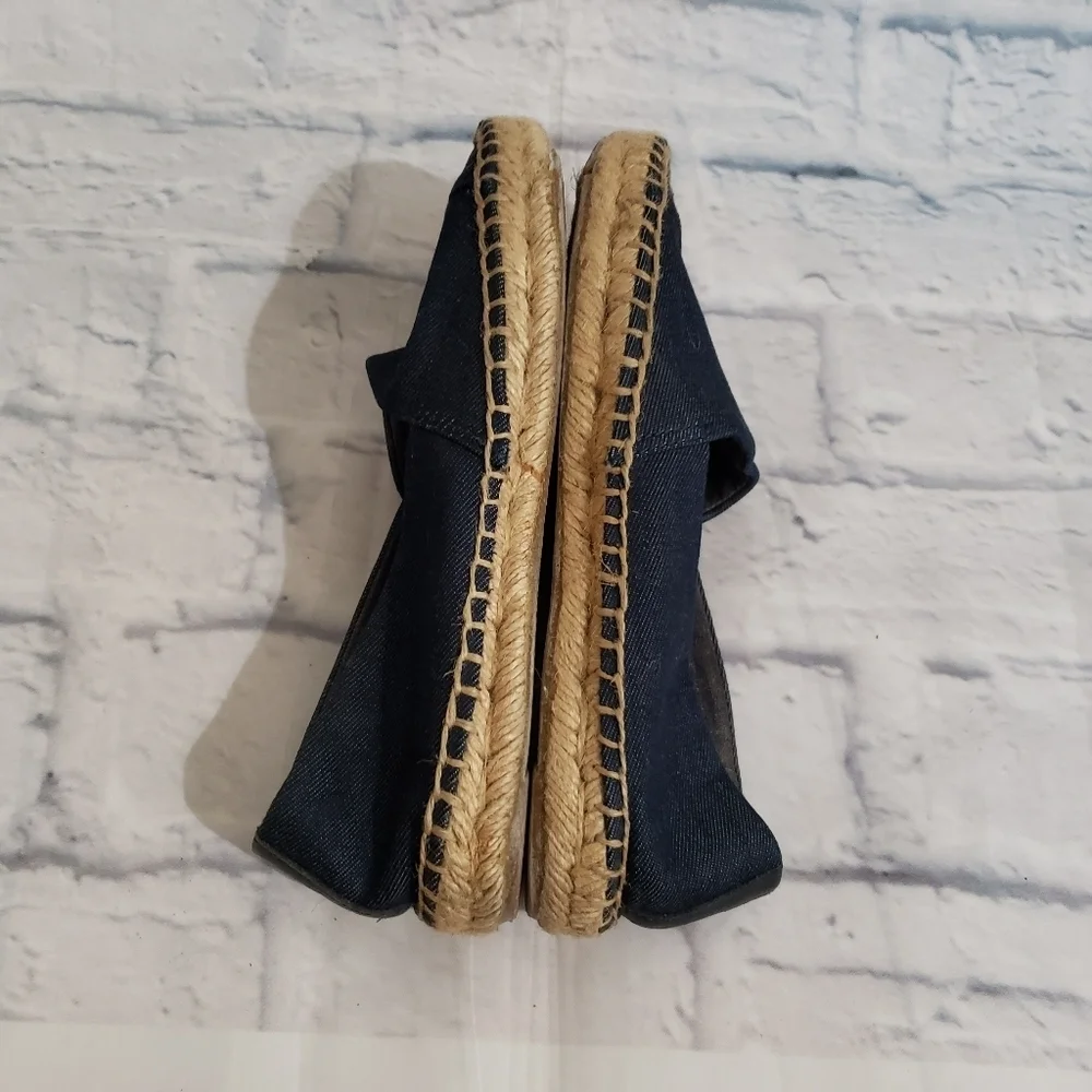 Tory Burch denim espadrille
